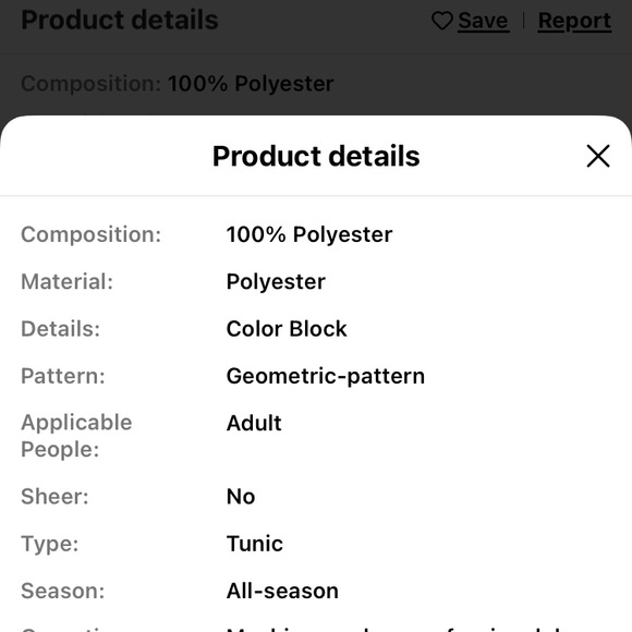 New Vibrant Green and Blue Abstract Dress - Picture 6 of 6
